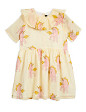 Load image into Gallery viewer, Unicorns Short Sleeve Woven Dress
