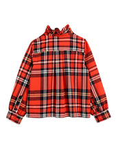 Load image into Gallery viewer, Woven Flannel Blouse (LAST ONE 116/122)
