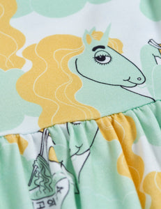 Unicorn Noodles Dress (Green)