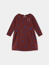 Load image into Gallery viewer, All Over Stuff Fleece Dress (LAST ONE 6/7y)
