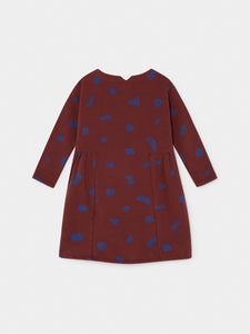All Over Stuff Fleece Dress (LAST ONE 6/7y)