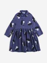 Load image into Gallery viewer, Doggie All Over Woven Buttoned Dress (LAST ONE 8-9Y)

