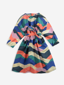 Multi Color Block Woven Dress