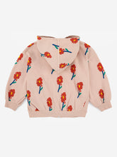 Load image into Gallery viewer, Flowers All Over Hooded Sweatshirt (LAST ONE 6/7Y)
