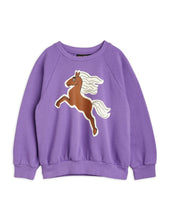 Load image into Gallery viewer, Horses Sweatshirt - Purple

