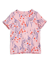 Load image into Gallery viewer, Scottish Unicorns T-Shirt - Pink (LAST ONE 128/134)
