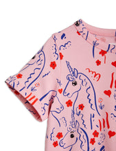 Load image into Gallery viewer, Scottish Unicorns T-Shirt - Pink (LAST ONE 128/134)
