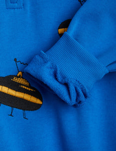 UFO Embroidered Half Zip Sweatshirt