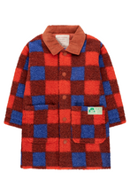 Load image into Gallery viewer, Check Sherpa Jacket
