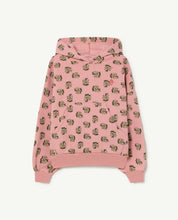 Load image into Gallery viewer, Pink Flowers Beaver Sweatshirt (LAST ONE! 8Y)
