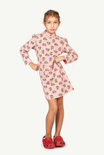 Load image into Gallery viewer, Pink Flowers Jersey Bug Dress
