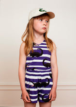 Load image into Gallery viewer, Crocodile Stripe Shorts - Purple
