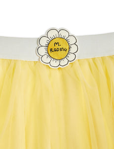M. Rodini Flower Tulle Skirt