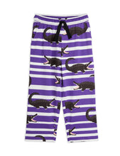 Load image into Gallery viewer, Crocodile Trouser Pants - Purple
