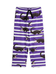 Crocodile Trouser Pants - Purple
