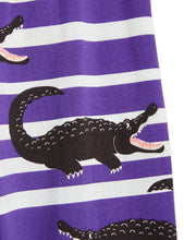 Load image into Gallery viewer, Crocodile Trouser Pants - Purple
