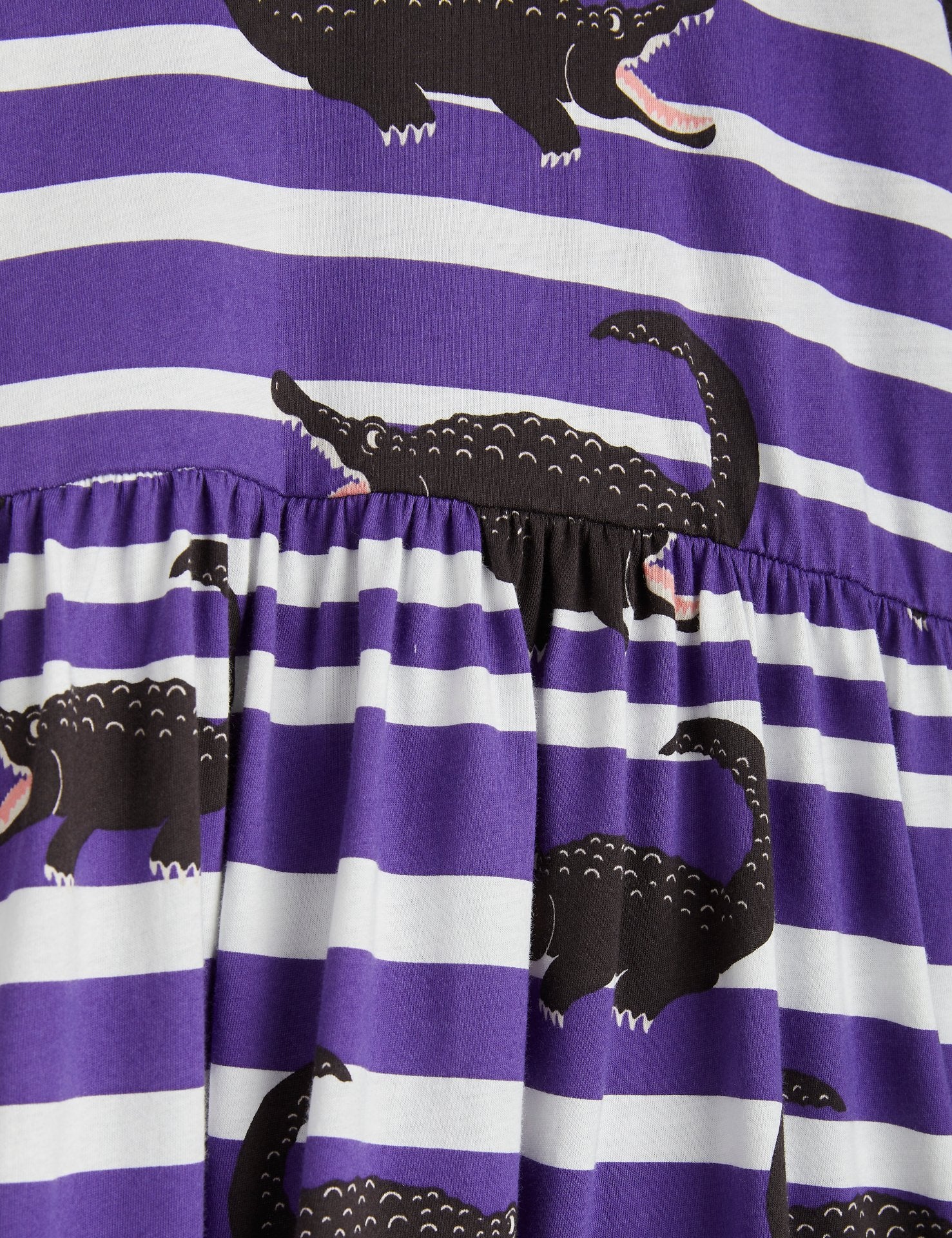 mini rodini crocodile dress Mini Rodini Crocodiles Dress (Purple)