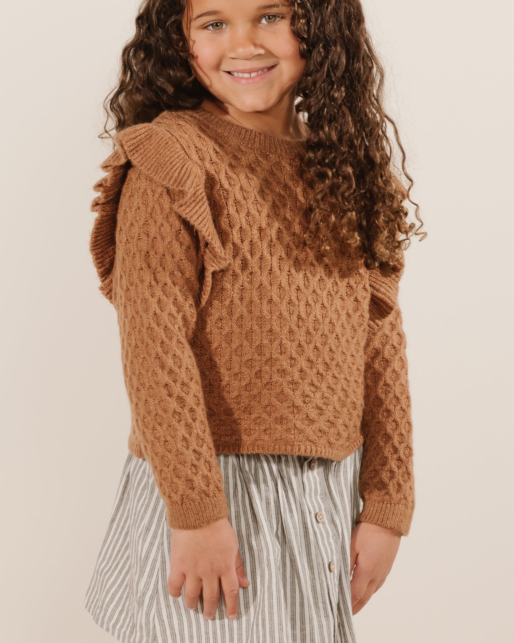 Rylee & Cru Rust La Reina Sweater – The Boys and the Babe