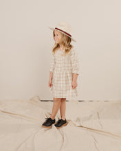 Load image into Gallery viewer, Wine Check Sadie Dress
