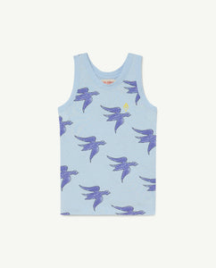 Birds Blue Frog T-Shirt (LAST ONE 10Y)