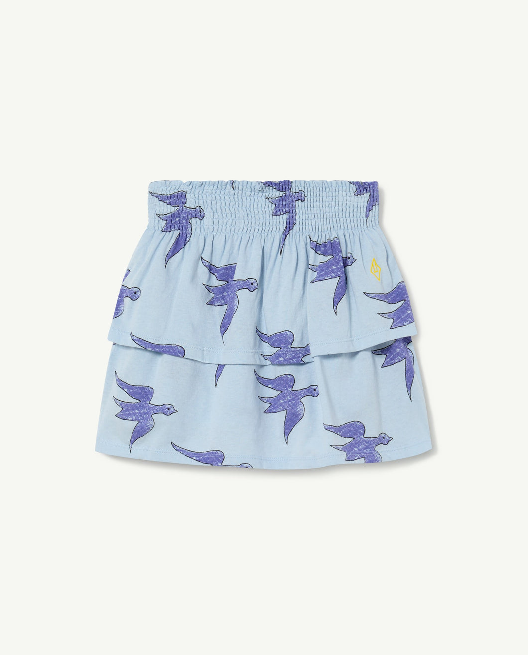 Birds Blue Kiwi Skirt