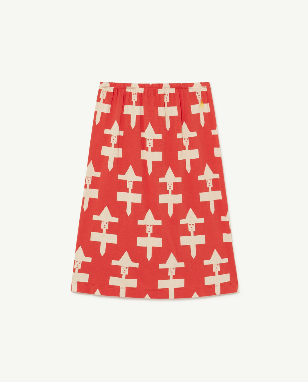 Geometrical Red Ladybug Skirt