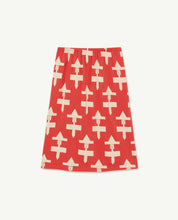 Load image into Gallery viewer, Geometrical Red Ladybug Skirt
