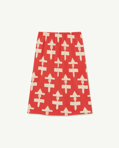 Geometrical Red Ladybug Skirt