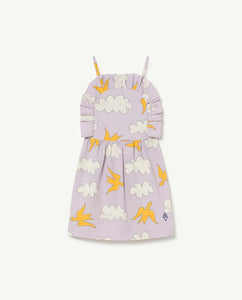 Clouds Lavand Dragonfly Dress