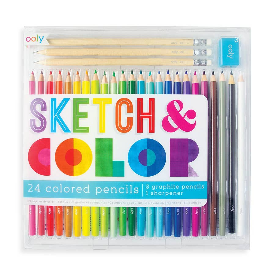 Sketch & Color Pencil Set