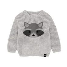 Load image into Gallery viewer, Kawaii Raccoon Knit Sweater
