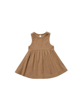 Load image into Gallery viewer, Ribbed Tank Dress - Copper (LAST ONE 0-3mo)
